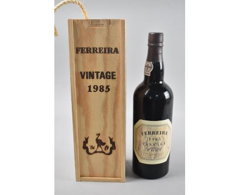 A Single 75cl Bottle of Ferreira 1985 Vintage Port 