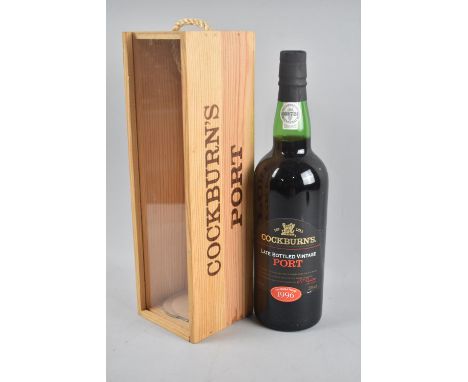 A Single 75cl Bottle of 1996 Late Bottle Vintage Port by Cockburn's 