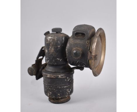 A Vintage Motorcycle Lamp, "The Revenge" by P &amp; H ltd 