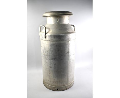 A Vintage Aluminium Milk Churn 