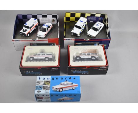 A Collection of Various Diecast Police Vehicles, Various Forces by Corgi and Vanguard 