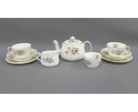 Minton Marlow pattern bone china tea for two teaset, (9)