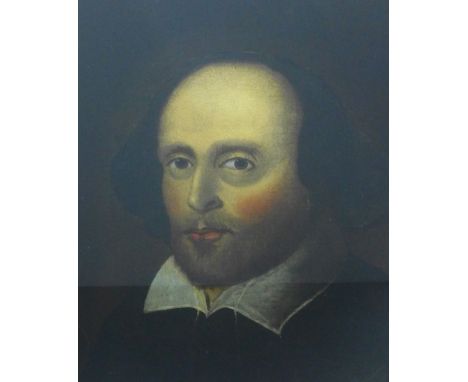 Coloured print of an Elizabethan Gent, framed under glass, 34 x 42cm