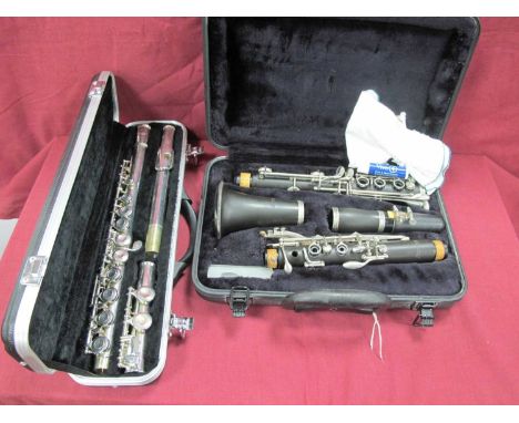 Blessing Clarinet, and an Odyssey OFL100 Flute.