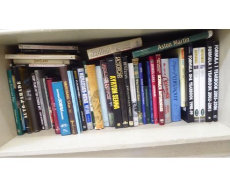 Books, automobile and racing reference: to include 'The Genesis of Ferrari'&nbsp; 