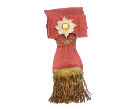 Most excellent order of The British Empire on sash 