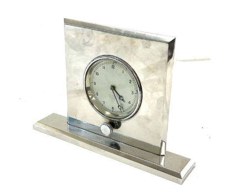 Vintage Smiths Cricklewood works car clock, untested 