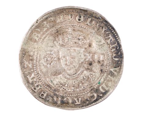 Edward VI, Shilling,&nbsp;clear portrait and mostly fine 