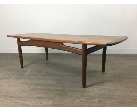 MAHOGANY COFFEE TABLE,136cm wide, along with a circular occasional table (2)Condition report: Both tables are in relatively g