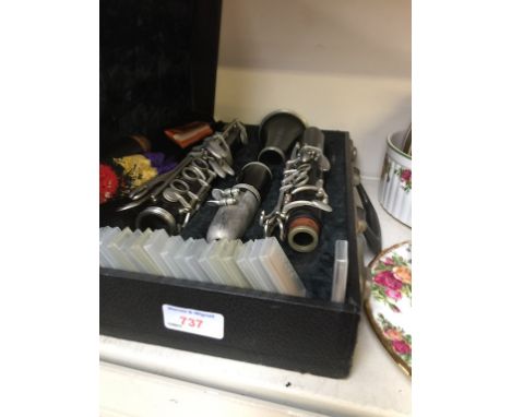 A CASED CZECHOSLOVAKIAN CLARINET H4