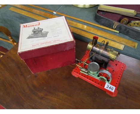 Mamod steam engine