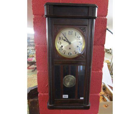 Edwardian wall clock