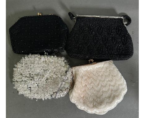 A selection of four ladies vintage handbags