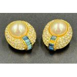 A pair of vintage Grosse earrings