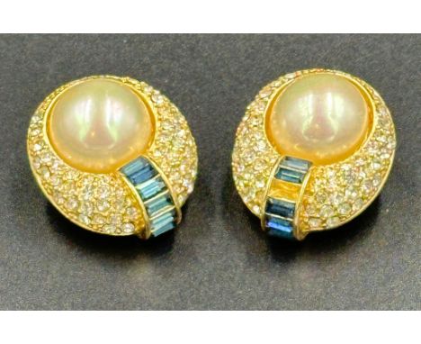 A pair of vintage Grosse earrings