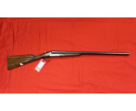 A 12 bore B.L.N.E. shotgun, S/No.109177 by Ignacio Ugartechea with 28" barrels (clean bores), this item can only be purchased