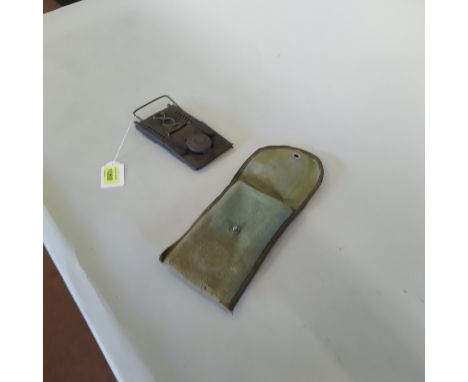 A Campaign Officers folding candle lantern, possible WWI trench use