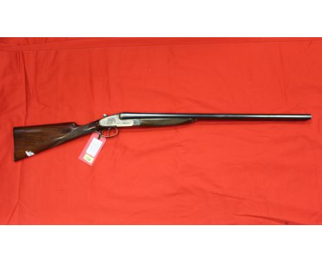 A 12 bore S.L.E. shotgun with 28" barrels, S/No.120903 by Ignacio Ugartechea (excellent bores), this item can only be purchas