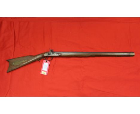 A .45" smoothbore percussion shotgun by Armi Jager, S/No.25063, this item can only be purchased by someone with a current val