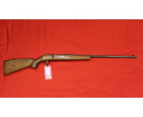 A .22 rim-fire bolt action single shot shotgun by Anschutz, S/No.667054, this item can only be purchased by someone with a cu