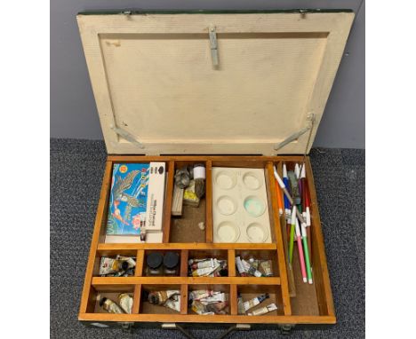 A vintage artist's box.