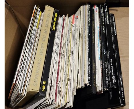 Five boxes of long playing records&nbsp;to incude easy listening, classical, opera, etc (5 boxes)&nbsp;
