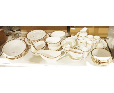 St Michael part dinner service&nbsp;'Connaught' to include dinner plates, side plates, fish plates, tea plates, coffee cans a