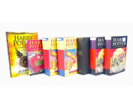 HARRY POTTER - to include two first edition copies of HARRY POTTER AND THE ORDER OF THE PHOENIX, 3 first edition copies of HA