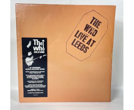 THE WHO - LIVE AT LEEDS 40th Anniversary Ultimate collectors edition boxed set complete in original unopened shrink wrap.  Ra