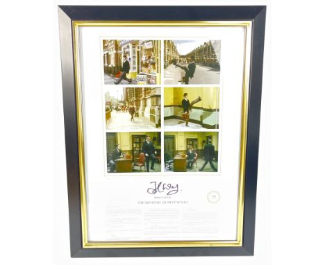 JOHN CLEESE - a limited edition (534/950) framed series of prints from the iconic Monty Python MINISTRY OF SILLY WALKS sketch