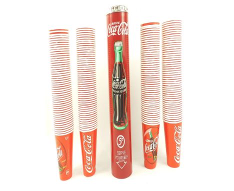 SO COOL!COCA-COLA wall-mounted papercup dispenser and cupsApprox 3 pieces