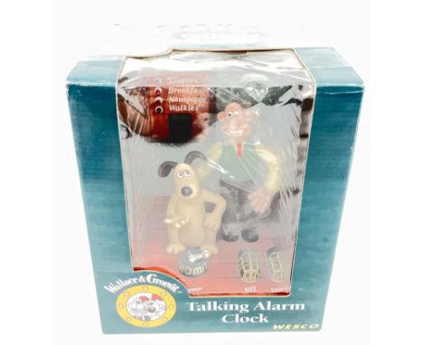 A WALLACE AND GROMIT talking alarm clock by WescoApprox 1 pieces