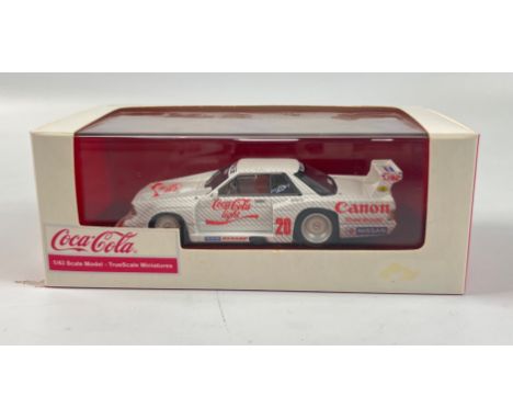 COCA-COLA TrueScale miniature SM 1/43 - 104315 1984 Nissan Bluebird No.20 Silhouette Gr.5 Coca-Cola Light  model carApprox 1 