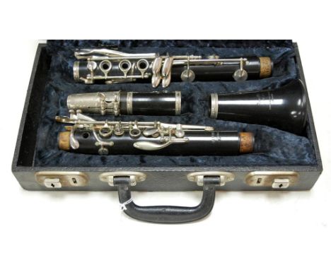 A Romilly Sonata clarinet, cased