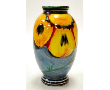 A modern Poole pottery baluster form vase (boxed)