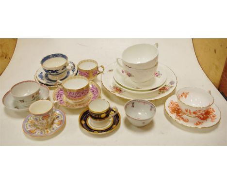 Mixed cabinet teawares to include; Barr Flight Barr, Mintons and Coalport  Condition Report / Extra Information Barr Flight b