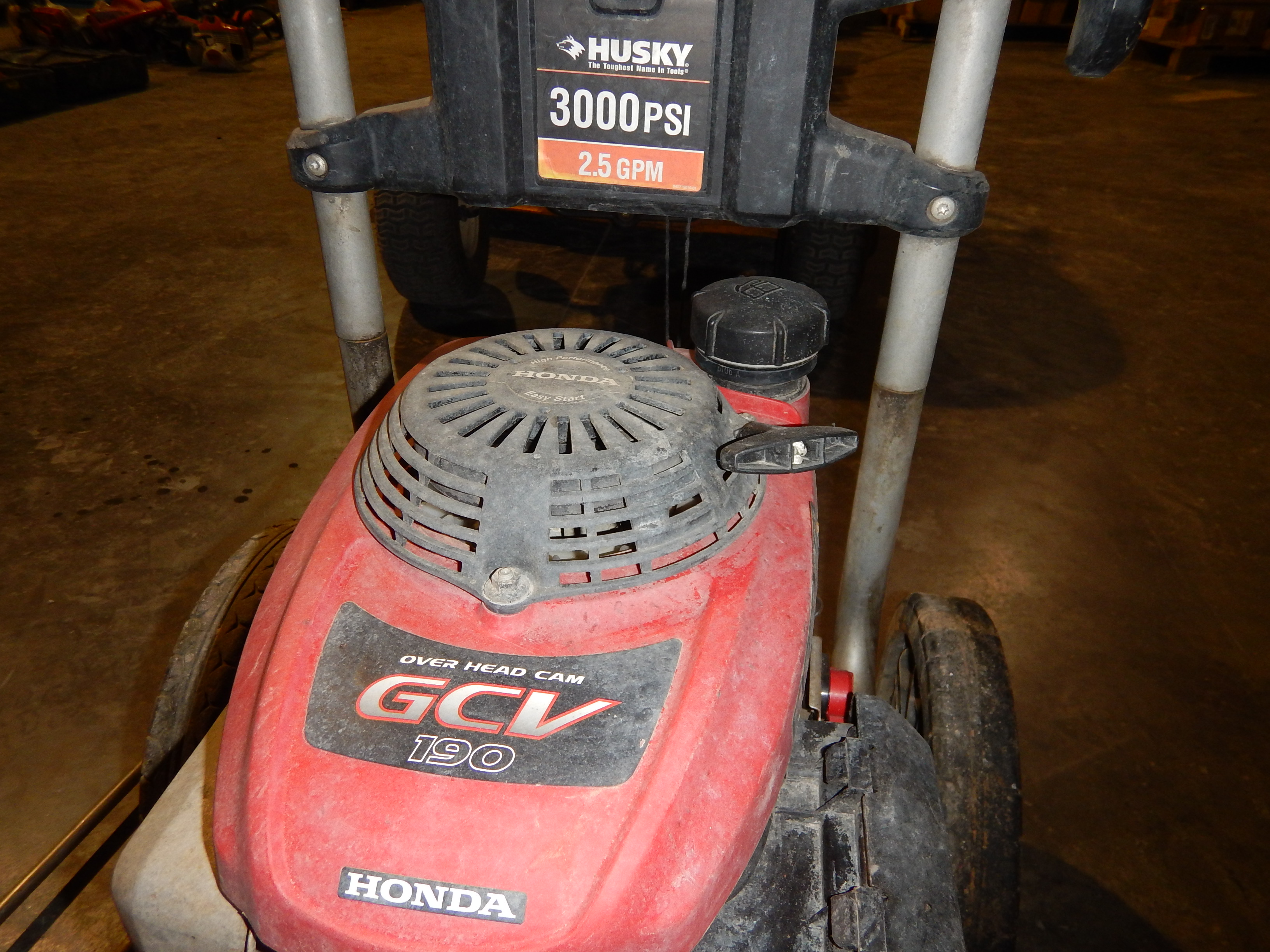 HUSQVARNA MODEL 020524 3,300 MAX PSI PRESSURE WASHER, HUSKY 3,000 PSI 2 ...