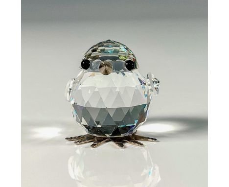 Lead mini crystal part of the Mini Zoo collection and is made from clear crystal with silver-tone accents. Swarovski etched b