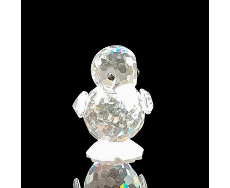 Part of the Beauties of the Lake theme group. Clear crystal faceted body, black crystal eyes with satin finished crystal bill