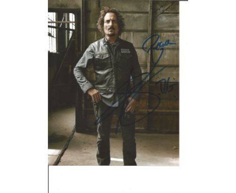 Kim Coates signed 10 x 8 colour Sons Of Anarchy Portrait Photo, from in person collection autographed at London Convention 20