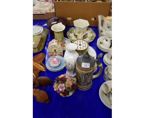 CERAMIC ITEMS, GERMAN STEIN ETC
