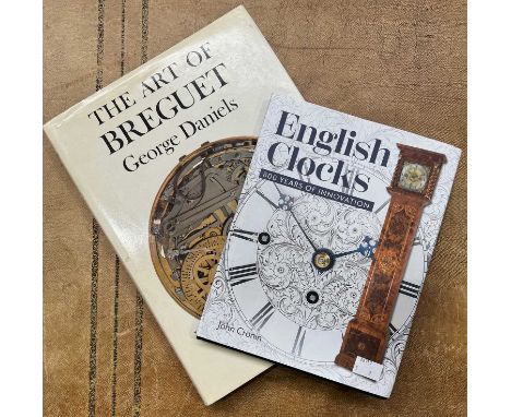 Daniels, George, 'The Art of Breguet', 1986, and Cronin, John, 'English Clocks, 800 Years of Innovation' (2)