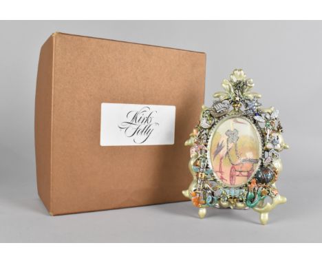 A Modern Enamelled Kirks Folly Easel Back, Bebe, 18cm high&nbsp;