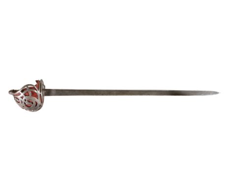 A British army Scottish regiment military backsword (116th regt. of Foot (Perthshire Highlanders), late 18th century, with si