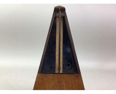 Mechanical Metronome Vintage Wood Clockwork Metronome Working Metronome  Piano Music Timer 