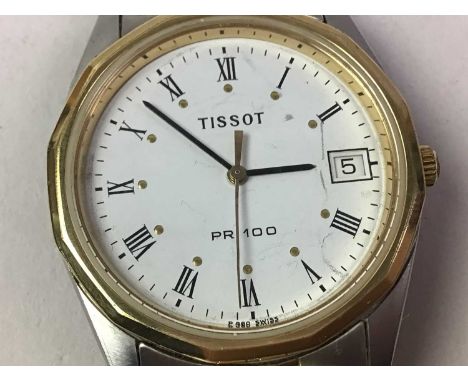 GROUP OF WATCHES, comprising a Tissot Seastar Autoamtic, a Tissot PR100 and an IRA watchQty: 3
