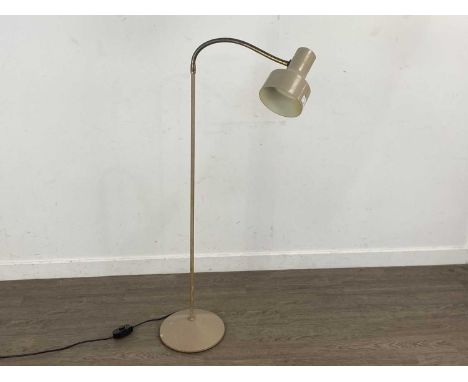 MID CENTURY FLOOR LAMP, AND A DRINKS TROLLEY  the lamp on circular base135cm highQty: 2