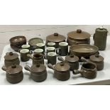 A stoneware dinner service of various makers to include Denby and Langley Mills