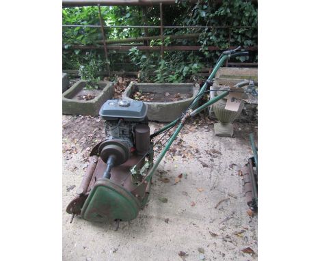 A Ransomes cylinder petrol mower with a Kubota G3 130 engine 