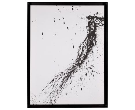   Enamel painting on canvas depicting 'Concetto Analogico' made to create the work 'Concetto Digitale' (Video-NFT).  